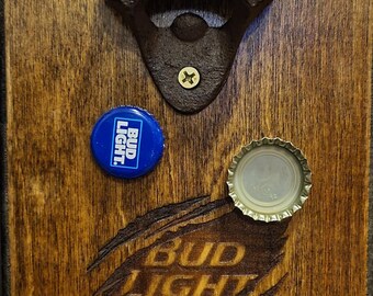 Bud Light Magnetic Bottle Opener