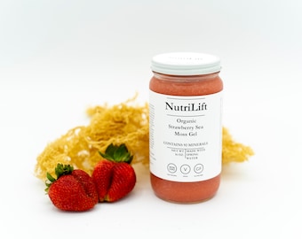 Organic Strawberry Sea Moss Gel