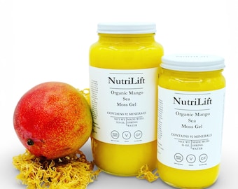 Organic Mango Sea Moss Gel