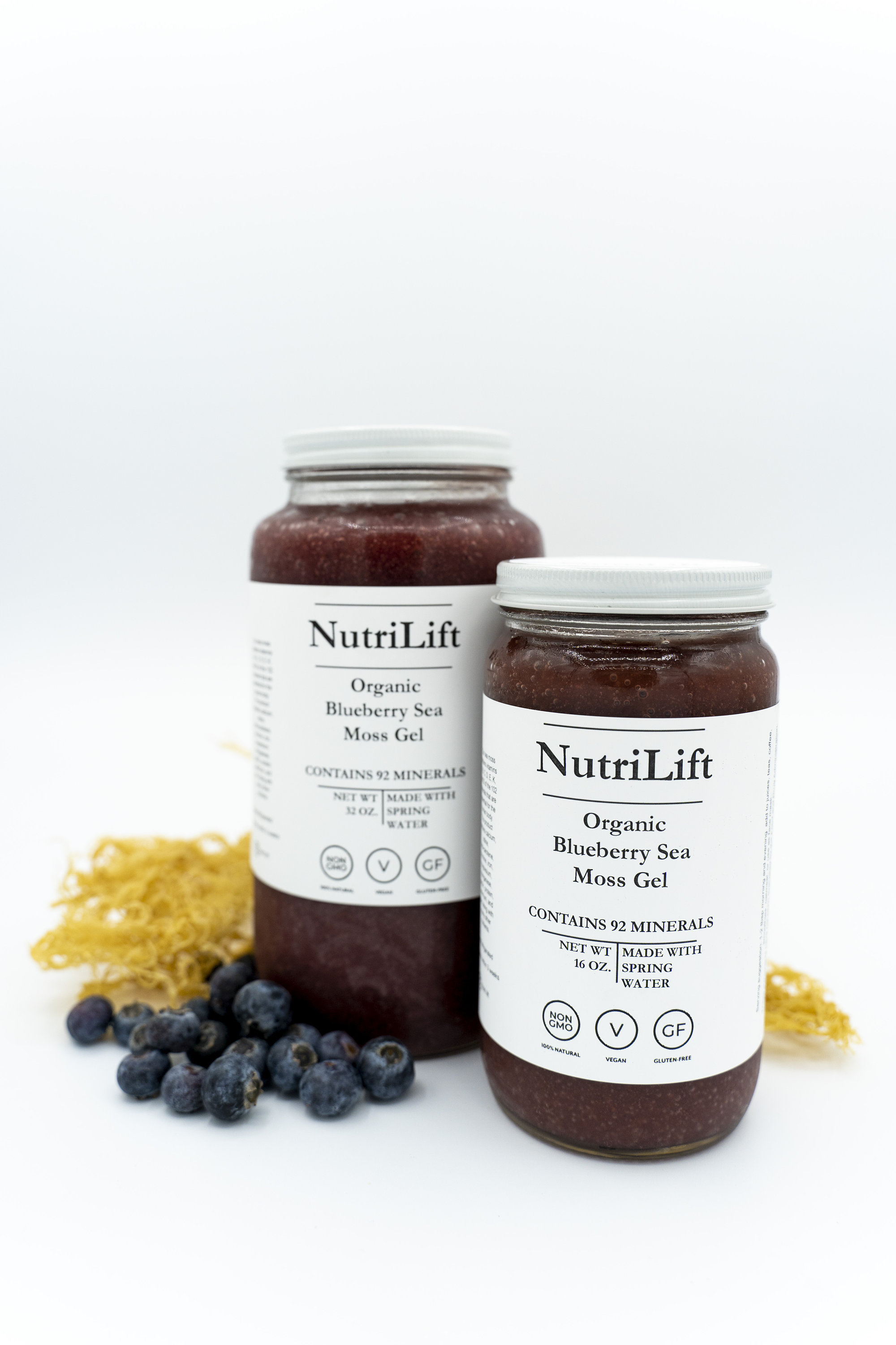 Organic Blueberry Sea Moss Gel Etsy