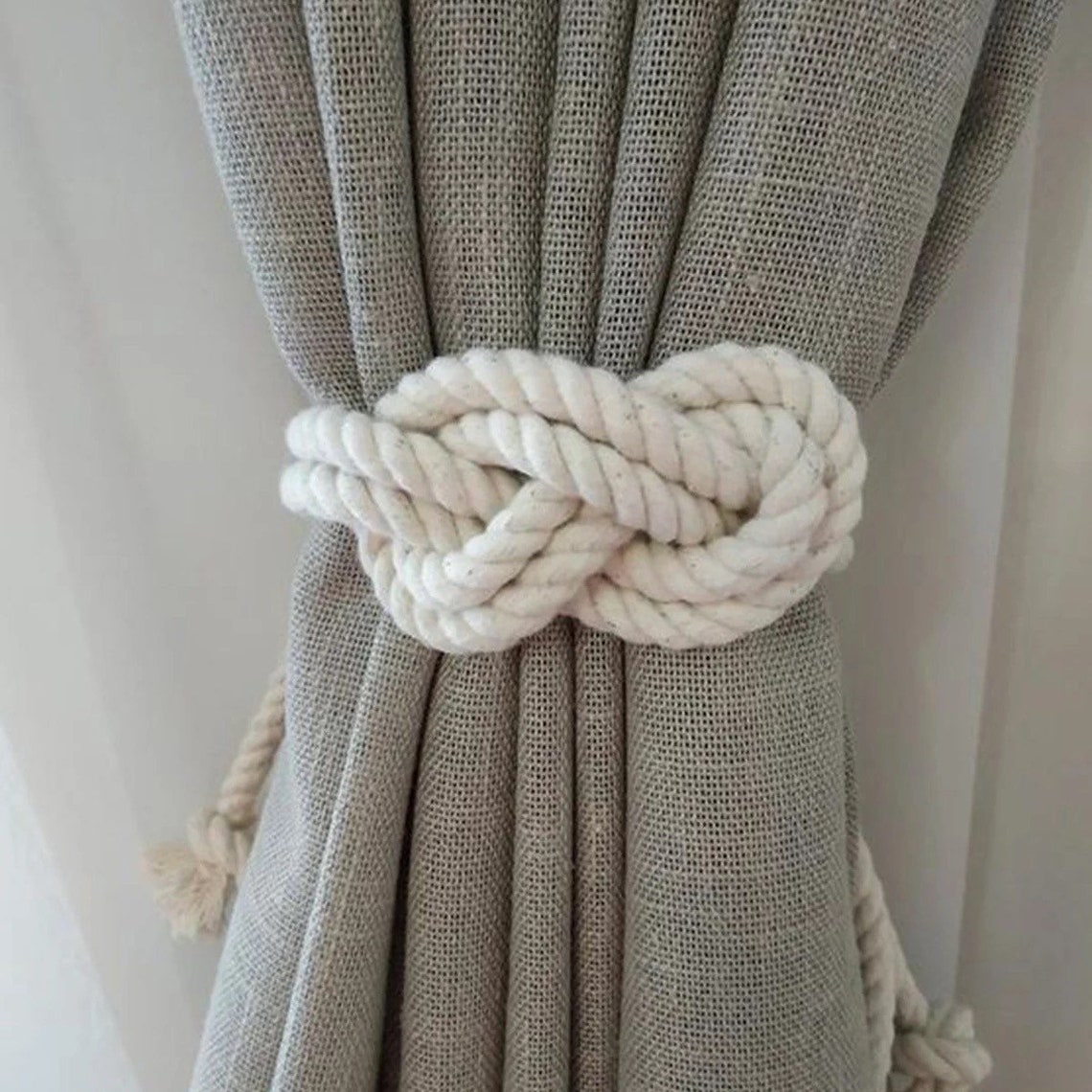 Artilady 1pc Rope Knot Curtain holder Curtain Tieback Curtain Etsy