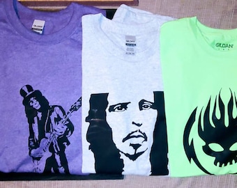 Custom Made Personal T-Shirts With Your Favorite Celeb, Person, Pet, You Name It!