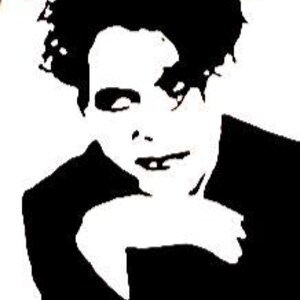 Robert Smith from the Cure custom shirt. Old school Tee shirt!   All Cure fans will love this!