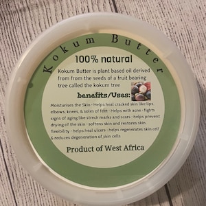 Kokum Butter, Kokum Butter Unrefined, Raw Kokum Butter, Unrefined Kokum Butter Bulk, Moisturizer For Body Butter, Soap, Hair, Face, Body