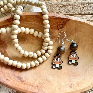 Goombario Mario Earrings