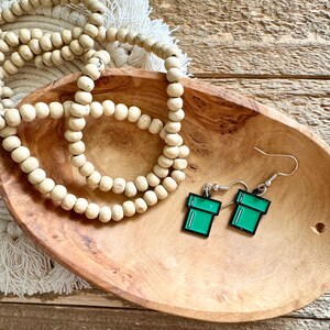 Tunnel Mario Earrings