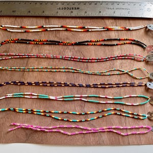 2-strand Bead Hair Clips