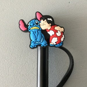 Straw toppers are now available!!! #liloandstitch #stitch