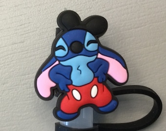 Stitch Mickey Ears Straw Topper