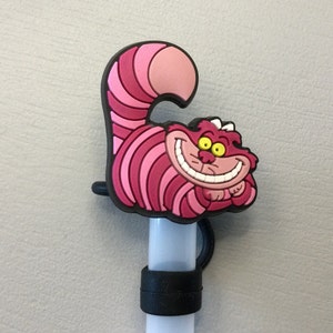 Cheshire Cat straw topper