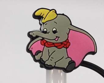 Dumbo straw topper