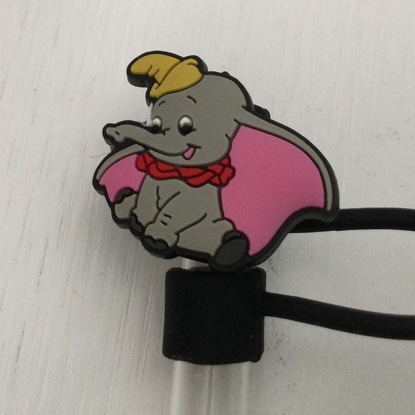 Dumbo straw topper elephant