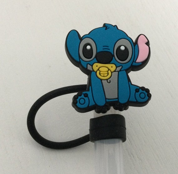 Baby Stitch Straw Topper With Pacifier Flexible Fits Stanley 