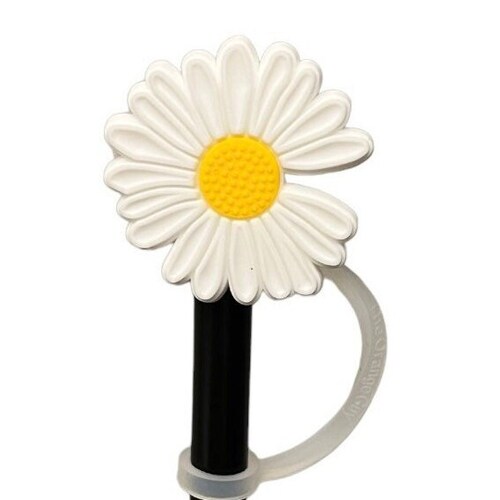 Daisy Straw Topper Works With Stanley Cups Etsy