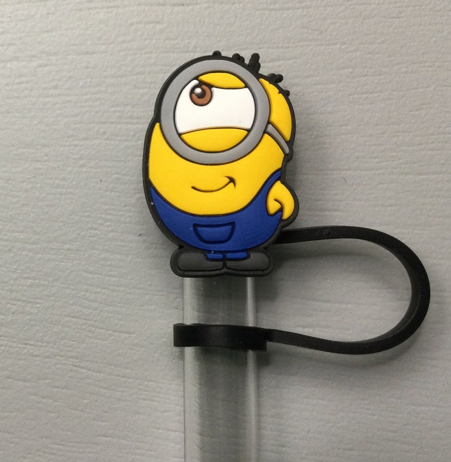Cute Minion Straw Topper - Etsy