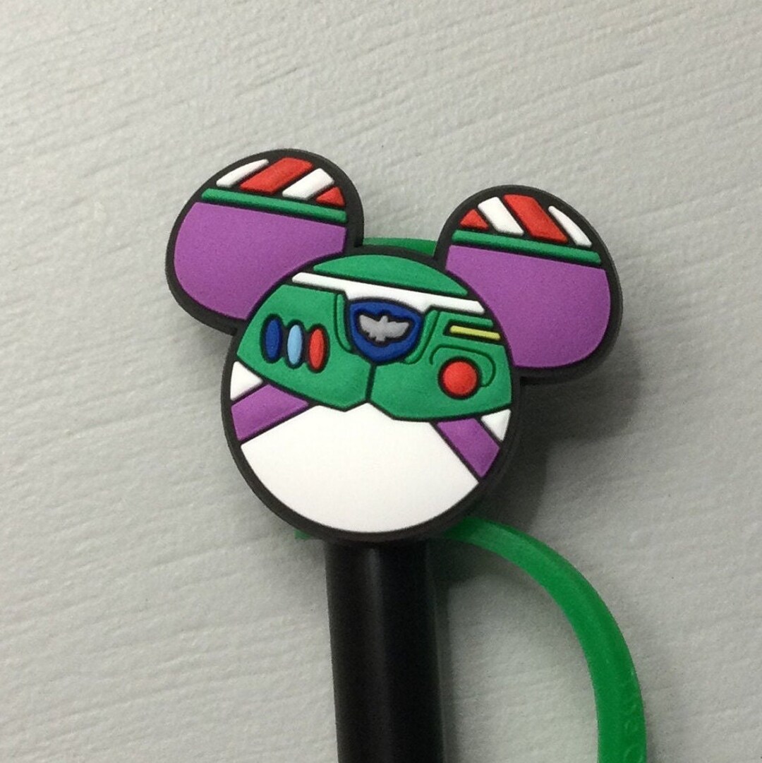 Buzz Lightyear Mouse Straw Topper - Etsy