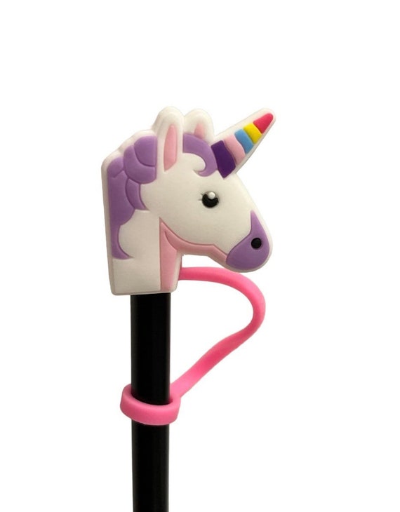 Unicorn Straw Topper Works with Stanley Cups