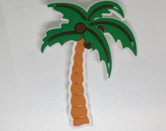 Palm tree charm bogg bag beach tote