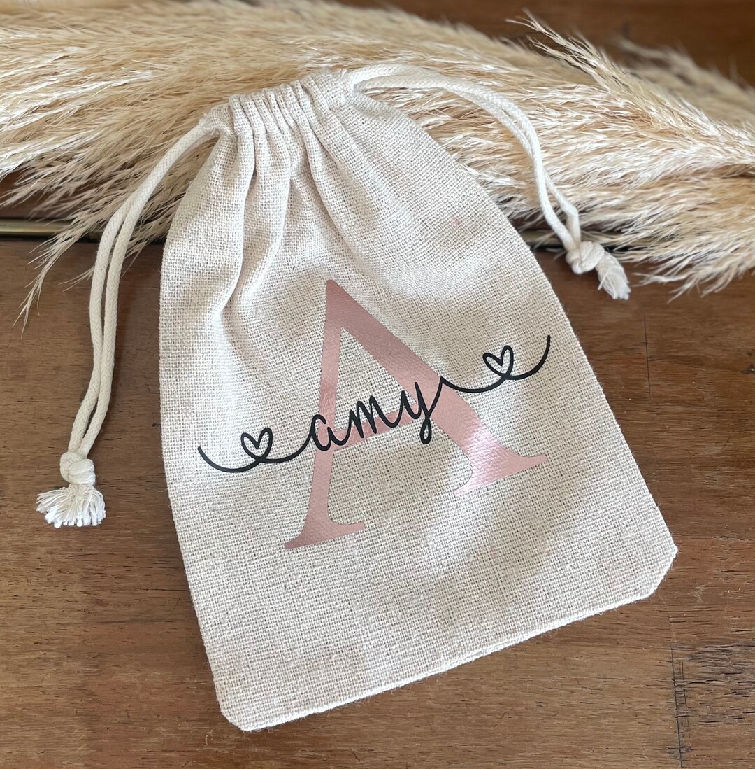 Personalized Gift Bags With Names Nicholas Christmas Santa Boots