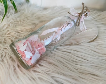 Personalized message in a bottle with name | Valentine's Day | Desired text | Personal message | Birthday post | dream woman | Gift messenger |