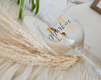 Personalized wine glass with name | Valentine's Day | Best friend | birthday | Gift | Best Mom | Best Grandma | Mother's Day