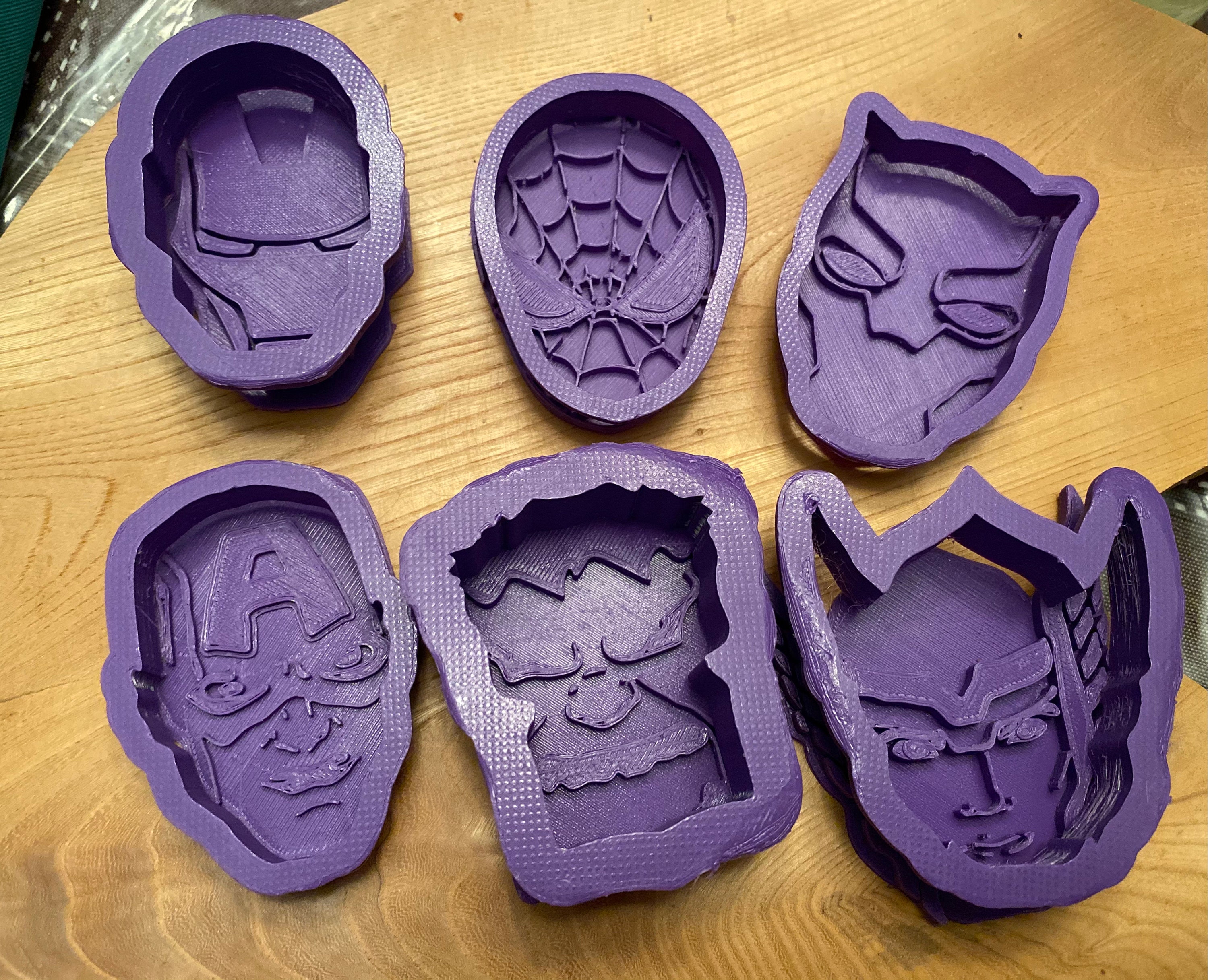 Avengers Assemble Avengers Cookie Cutter Set of 6 Fondant Etsy