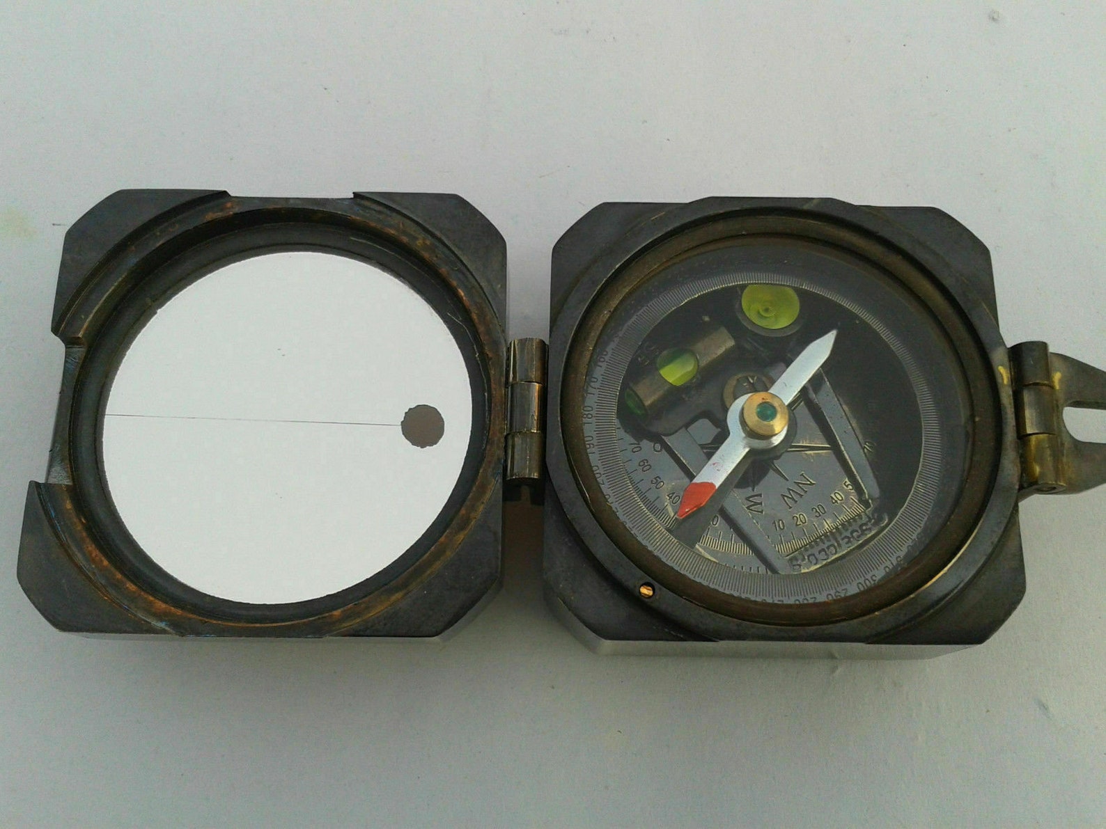 Solid brass kelvin and Hughes 1917 Brunton Compass antique Etsy