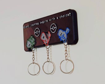 Schlüsselbrett Pokémon "Every journey begins with a choice!" | Keyholder