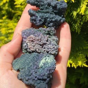 Grape Agate Crystal Cluster