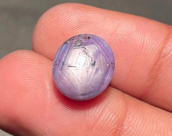 9 Carat Natural Star Ruby Cabochon, Loose Gemstone, India