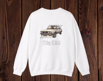 80年代 E30 バック - クルーネック スウェットシャツ