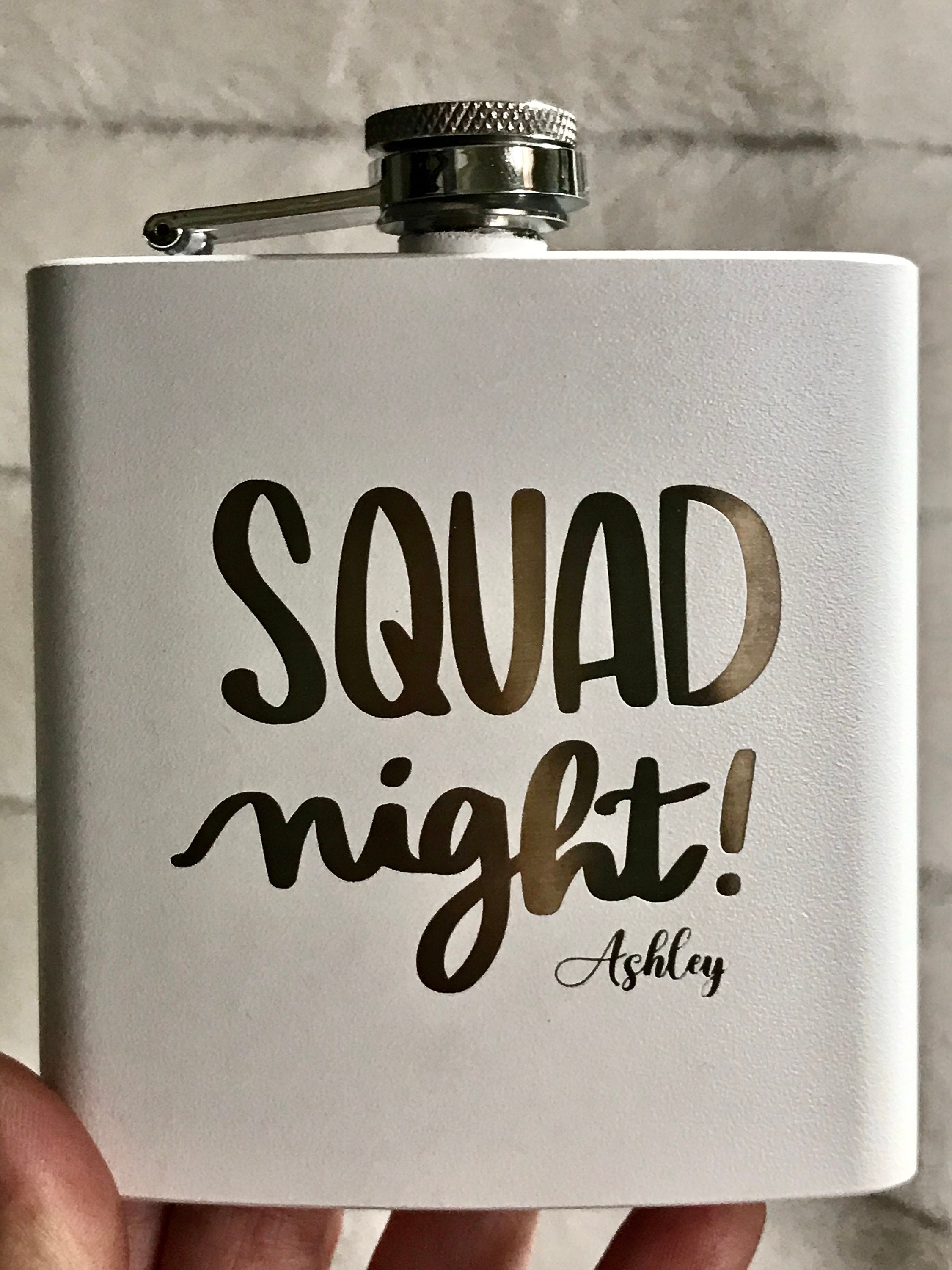 Laser Engraved Flasks Party Flasks Fun Girl Flasks Etsy