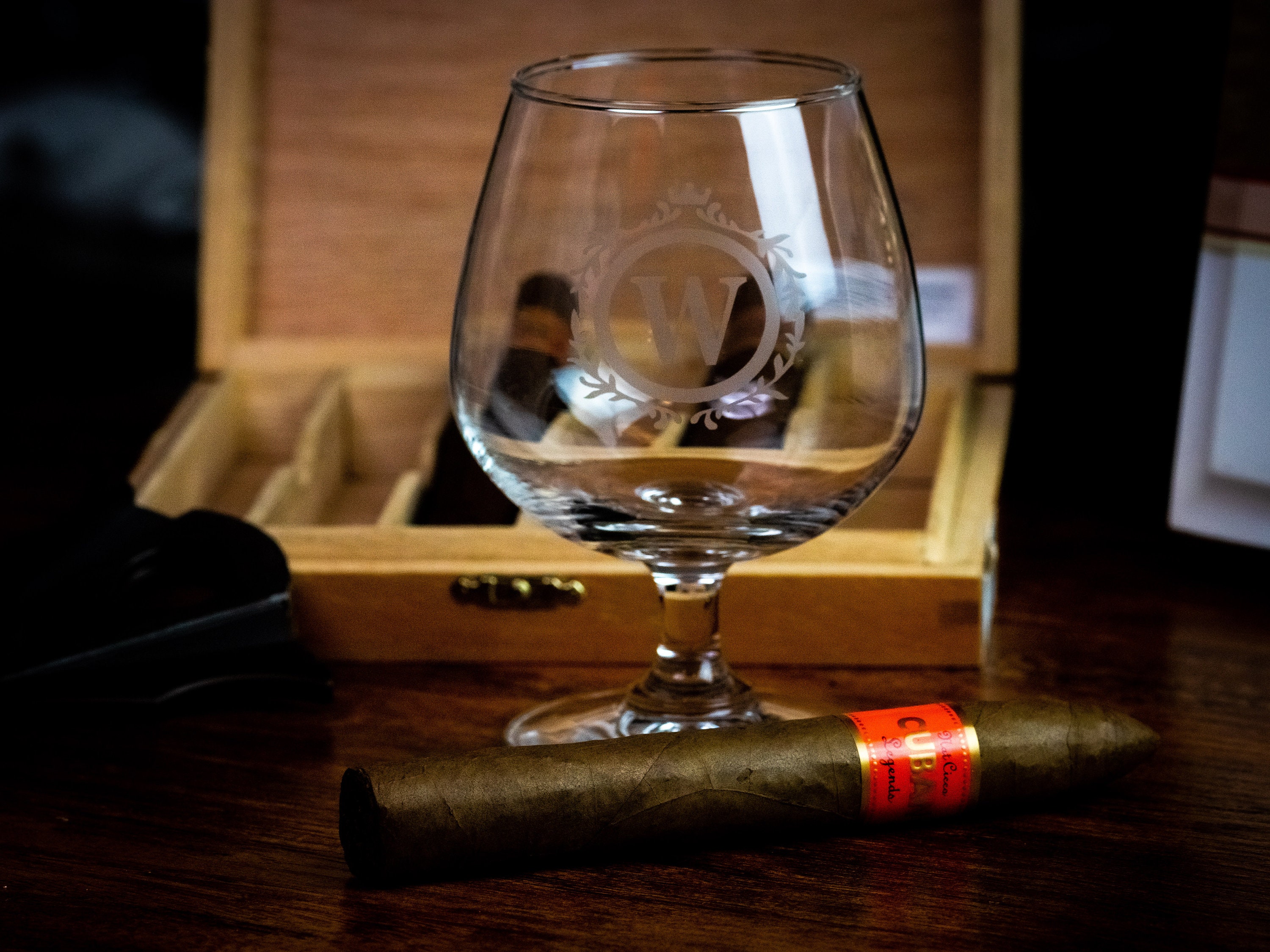 Custom Brandy Glass Personalized Brandy Snifter Laser Etsy