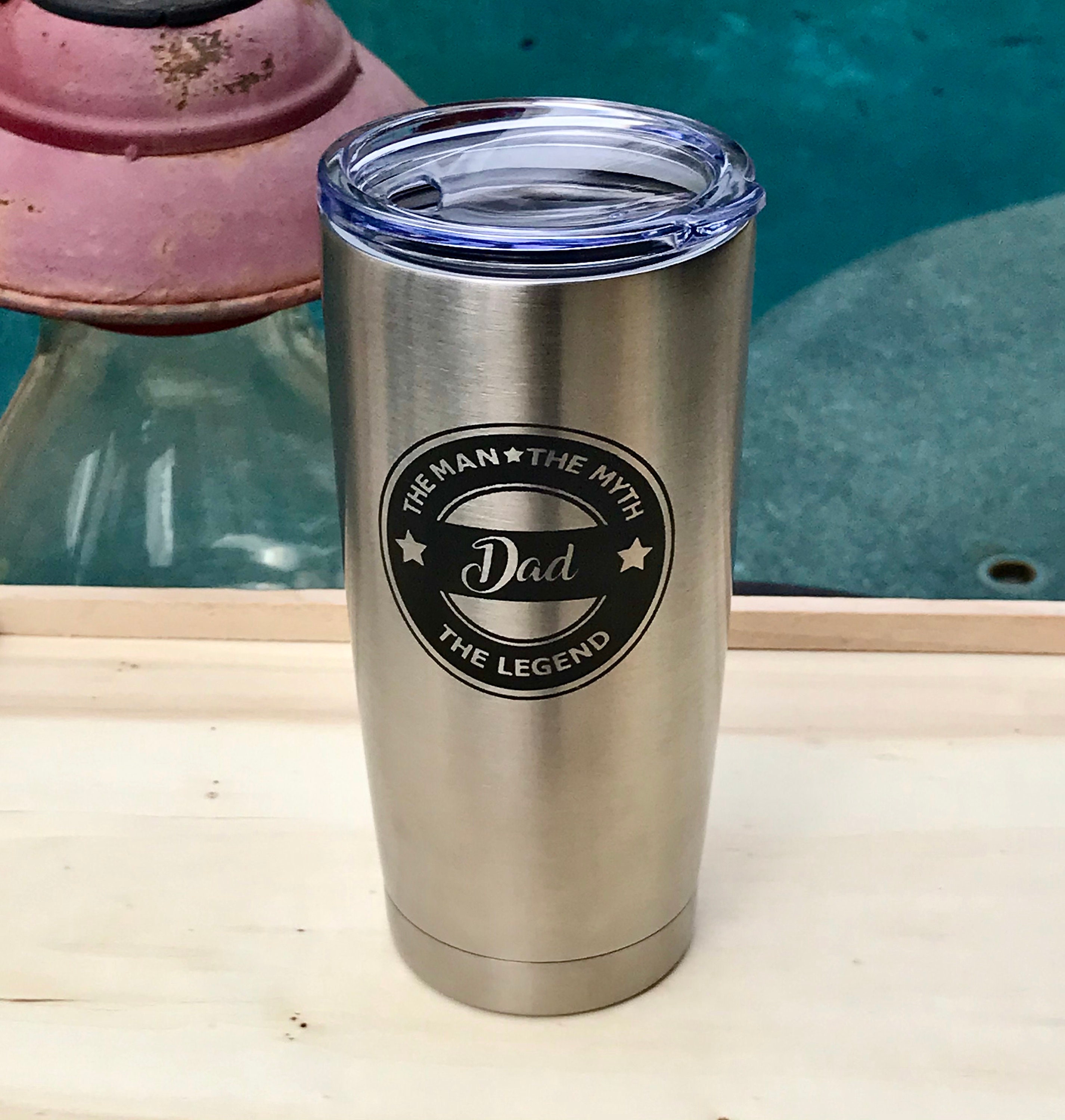 Laser Engraved Tumbler Personalized Tumbler Tumbler for Men Etsy