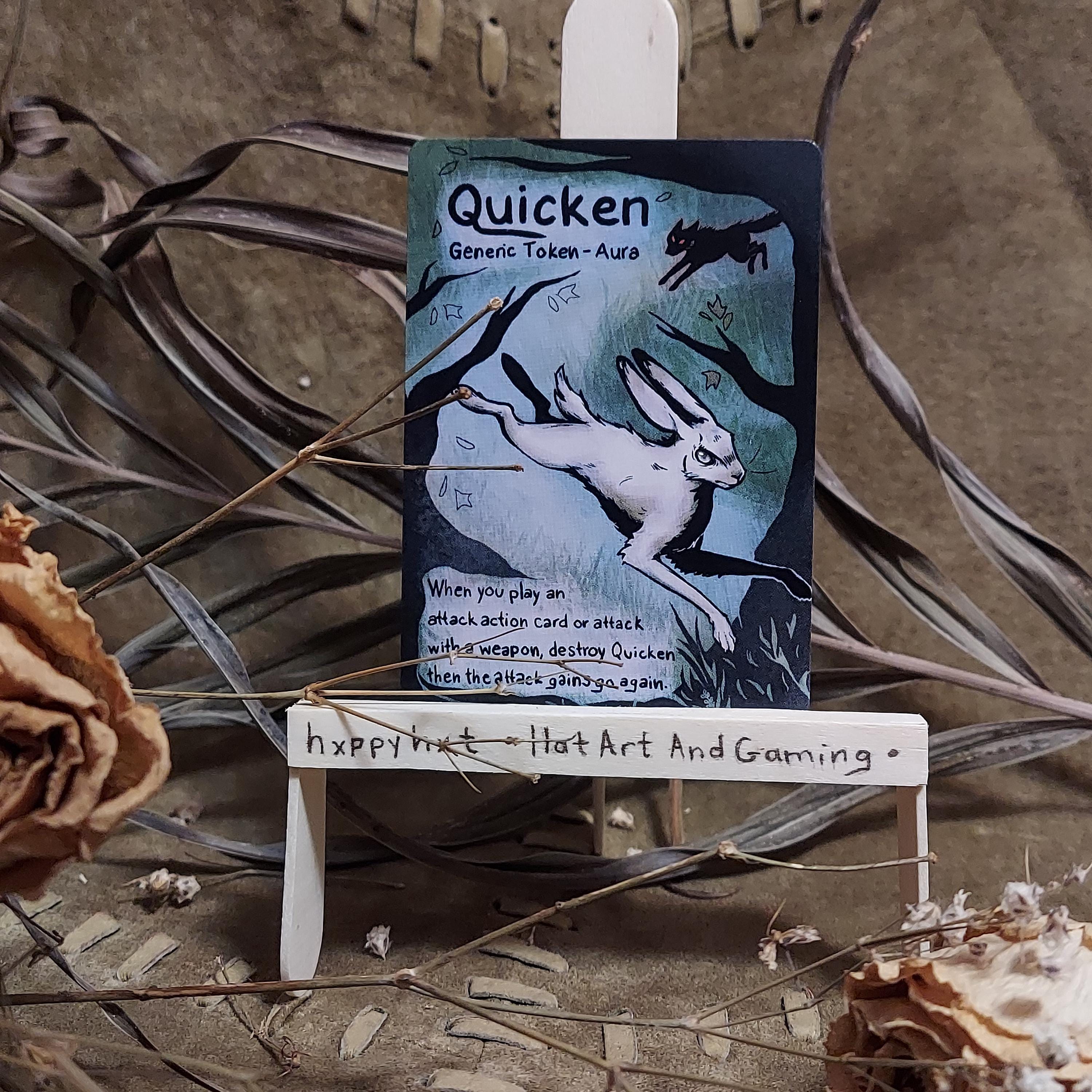 【fab】Quicken token CF 1枚 Fabtcg Token - Etsy