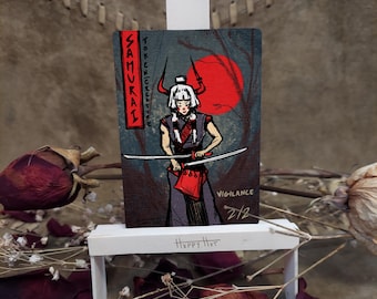 Magic the Gathering 2/2 Samurai Token - Etsy