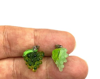 10x20 mm Grape Pendant,Glass Pendant, Grape Earring,Murano Grape Pendant,Handmade  Grape Earrings,Handblow Glass Earring