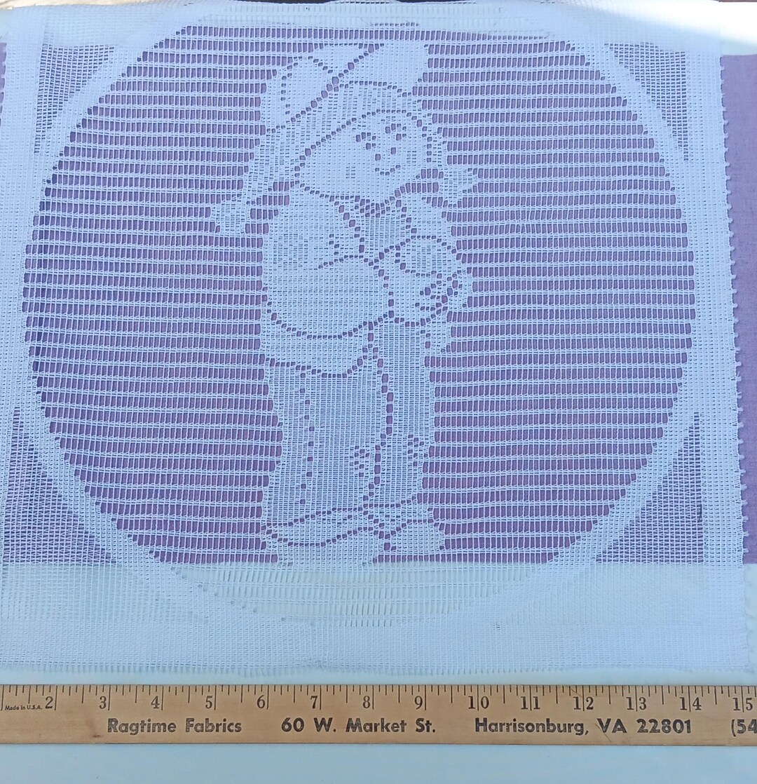 Cabbage Patch Table Vintage White Lace Cabbage Patch Panel - Etsy