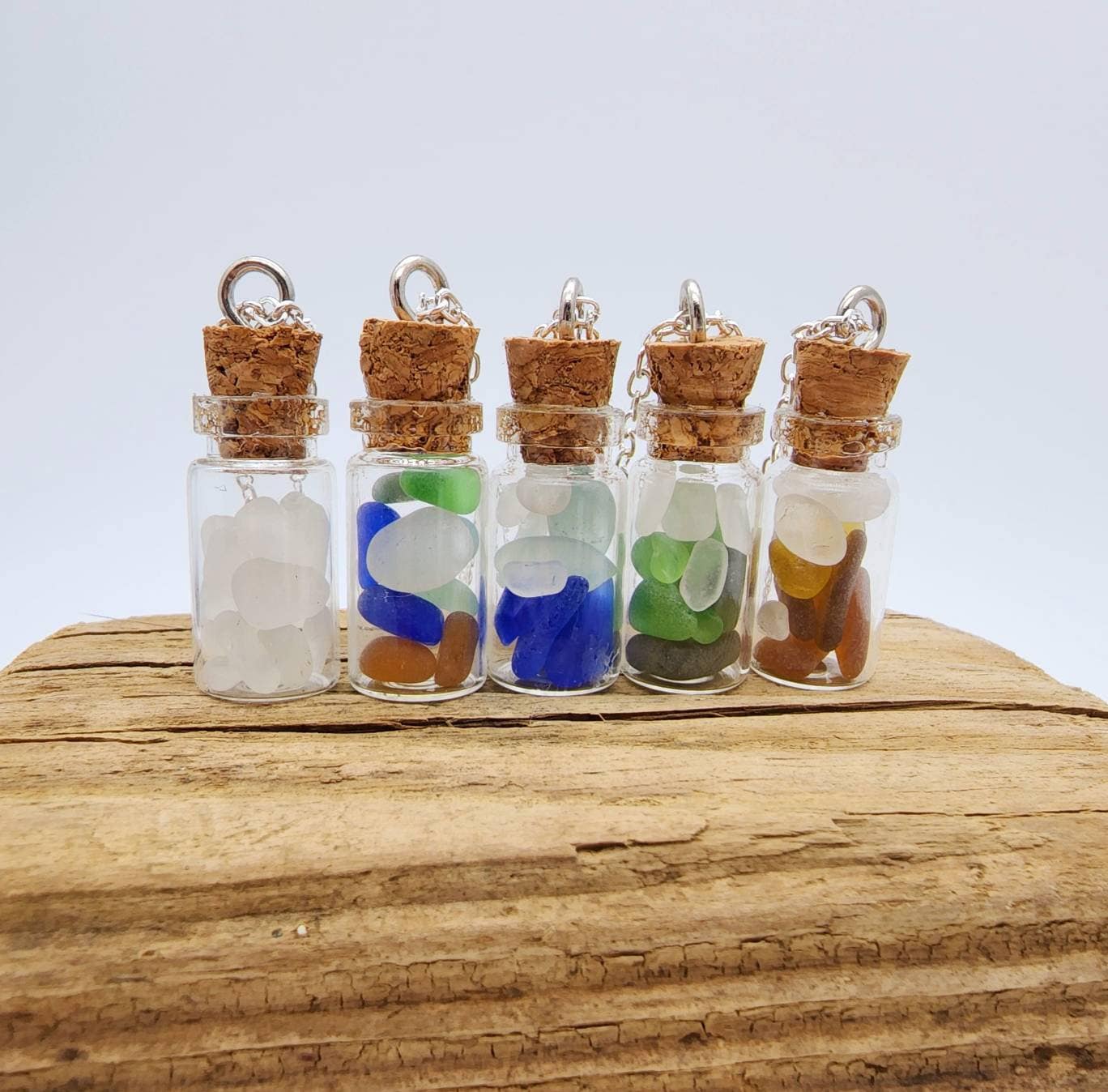 Clear Glass Bottle 9pc – Jewelry Made by Me