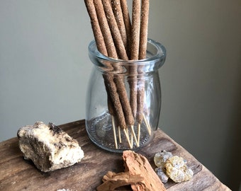 Earth Musk Incense, Hand rolled all natural incense