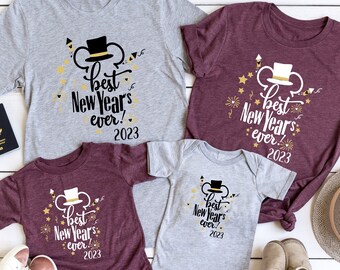Best New Year's Ever 2023 Shirt, Cute 2023 New Year Shirt, 2023 New Year Friend Gift Shirt, Family Custom 2023 Gift, Hello 2023 Christmas