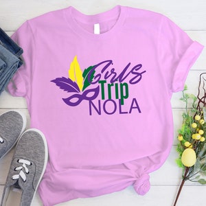 Girls Trip Nola Shirt, Mardi Gras Shirt, Saints Shirt, Fat Tuesday Shirt, Saints New Orleans Shirt, Mardi Gras Day Shirt, Louisiana Shirt