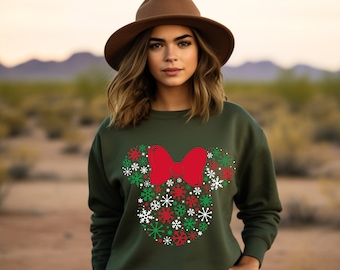 Camisetas navideñas de Disney, camiseta de Disney, camiseta de Navidad, camiseta de Mickey, camiseta de vacaciones familiares de Disney, camiseta de viaje de Disney, vacaciones navideñas de Disney