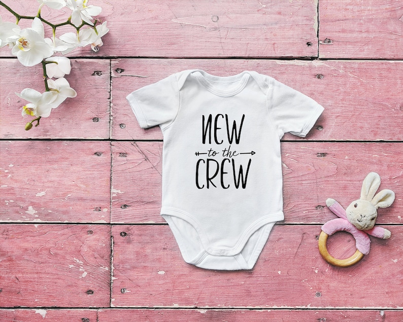 New to the Crew Baby Onesie Family Baby Clothes Baby Etsy