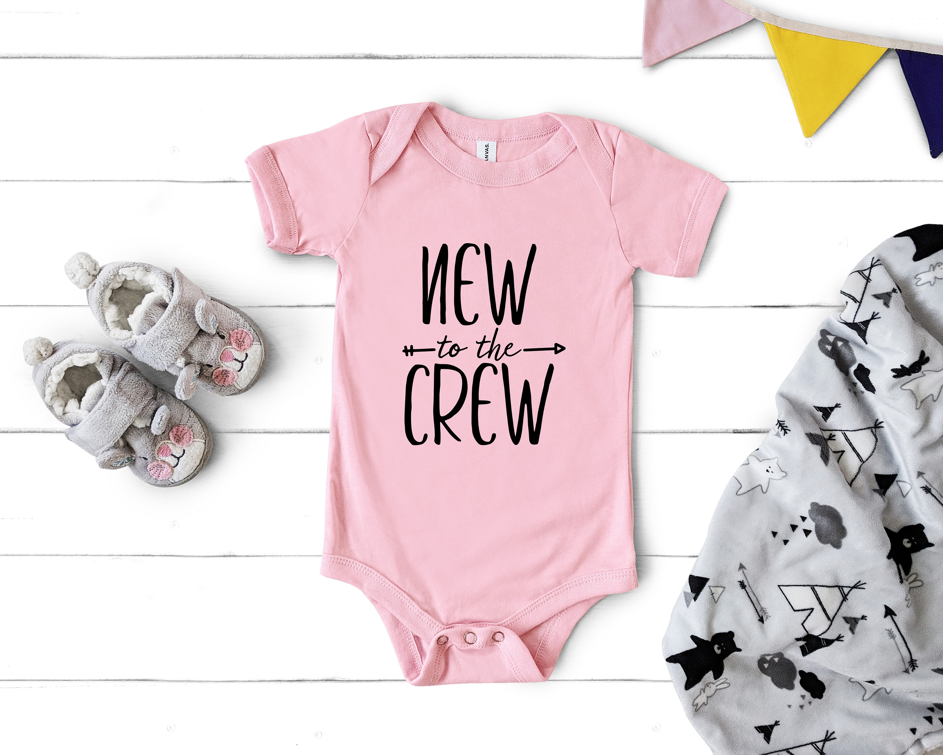 New to the Crew Baby Onesie Family Baby Clothes Baby Etsy