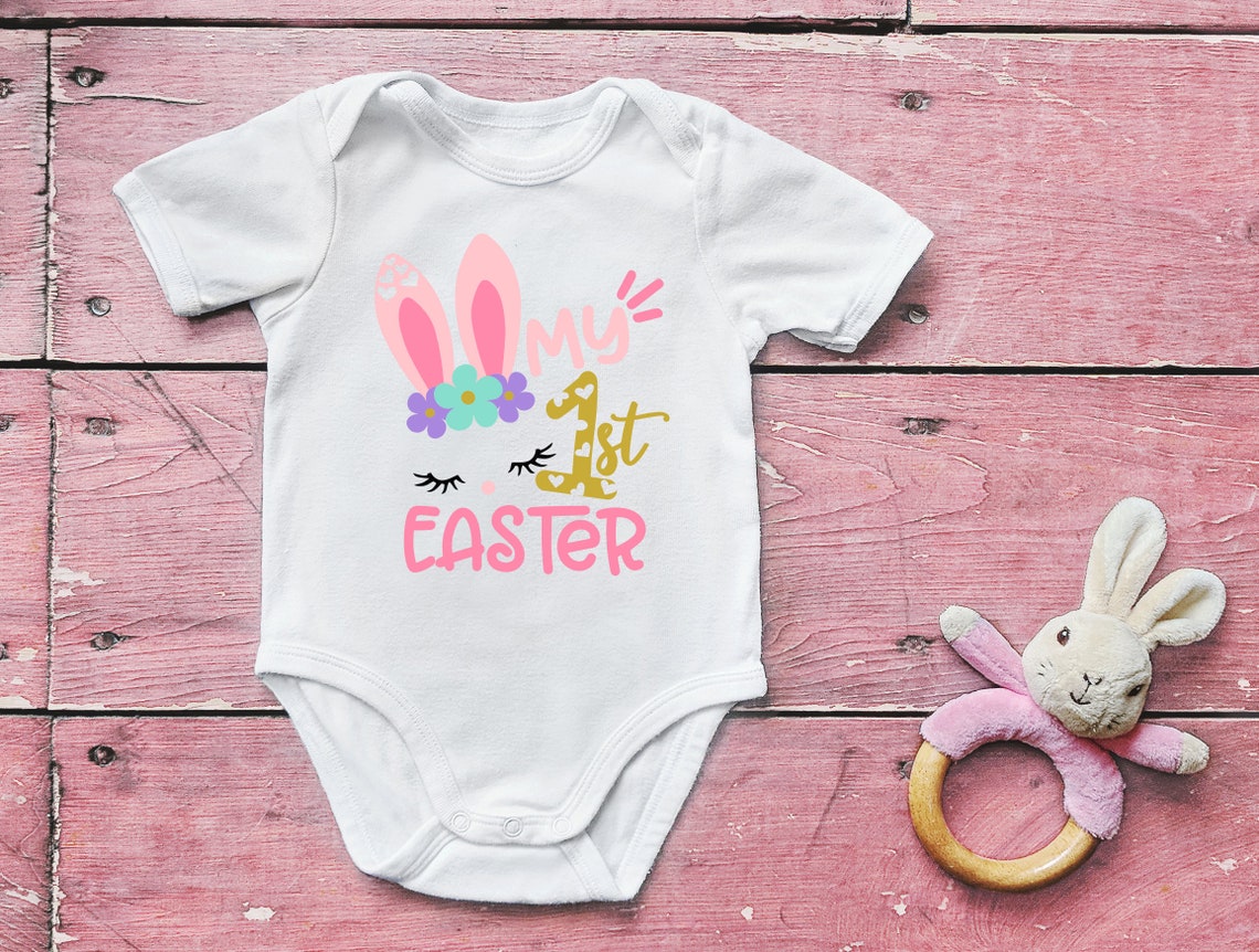 My First Easter Baby Onesie Easter Gift for Baby Cute Baby | Etsy