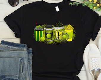 Tennis Coffee drinks Shirt, Tennis Sweatshirt, Player shirt, Softball Shirt, Coffee lover Basketball Shirt, Game Day Shirt
