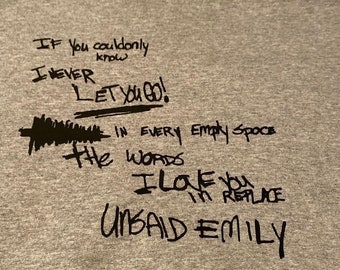 Unsaid Emily || Lyrics