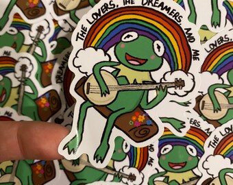 Kermit Sticker