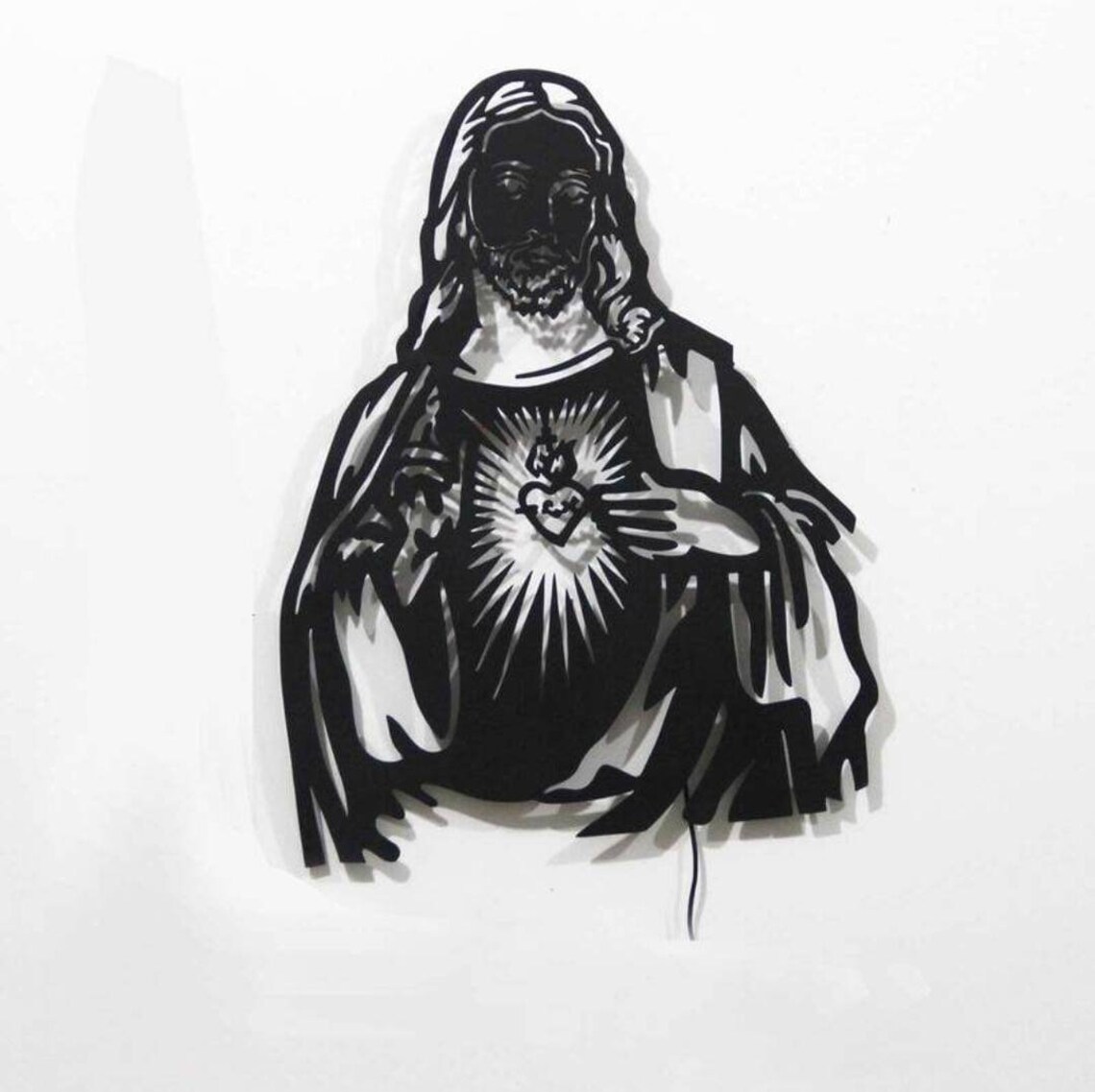 28 Jesus Christ LED Metal wall Art Home Decor gift | Etsy